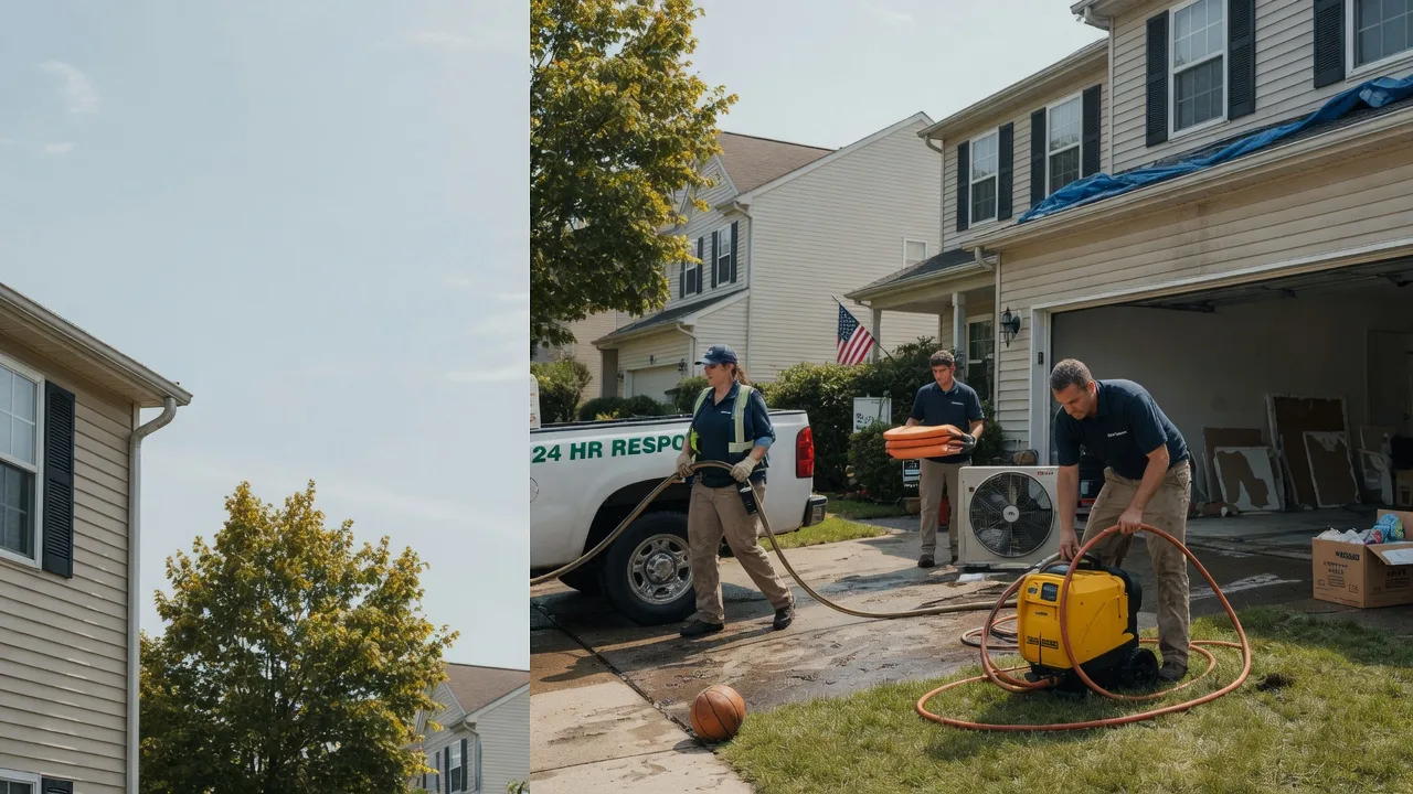 Emergency Water Damage Restoration in South Lebanon, OH near me